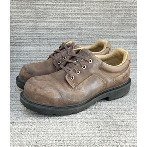 DAKOTA Work Shoes 1117QC Oxford Aluminum Toe Comp Plate Men's Size 10.5 US Wide